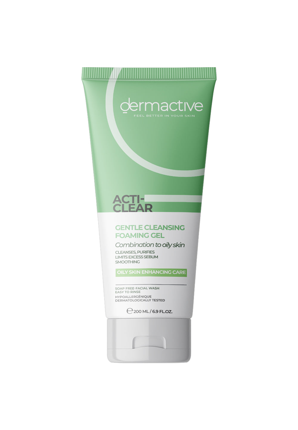 REF_P_0_Dermactive Acti Clear Gentle Cleansing Foaming Gel Combination to Oily Skin 200ml