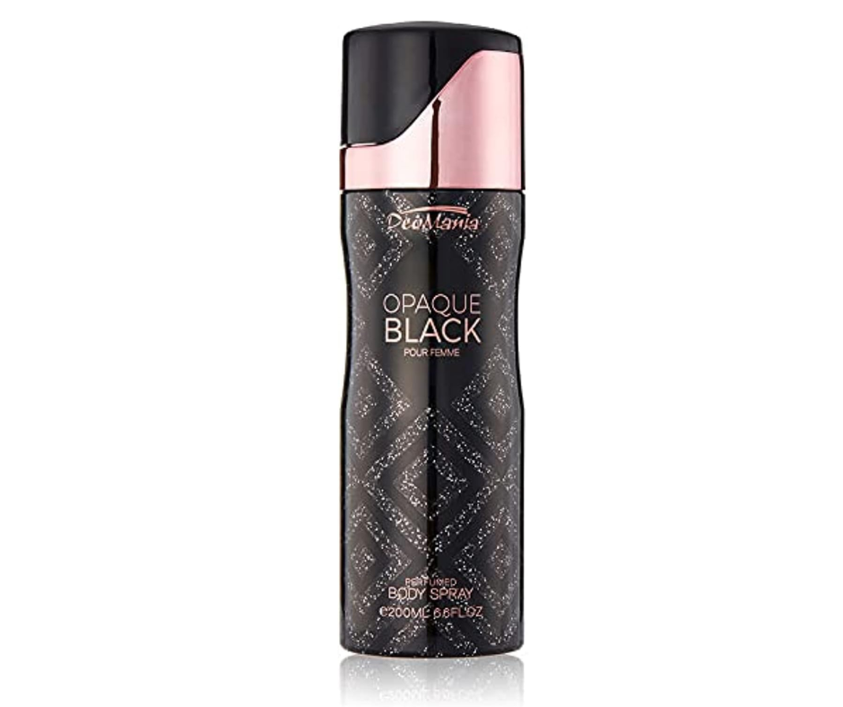 REF_P_0_Deo Mania Opaque Black Perfumed Spray 200 ml