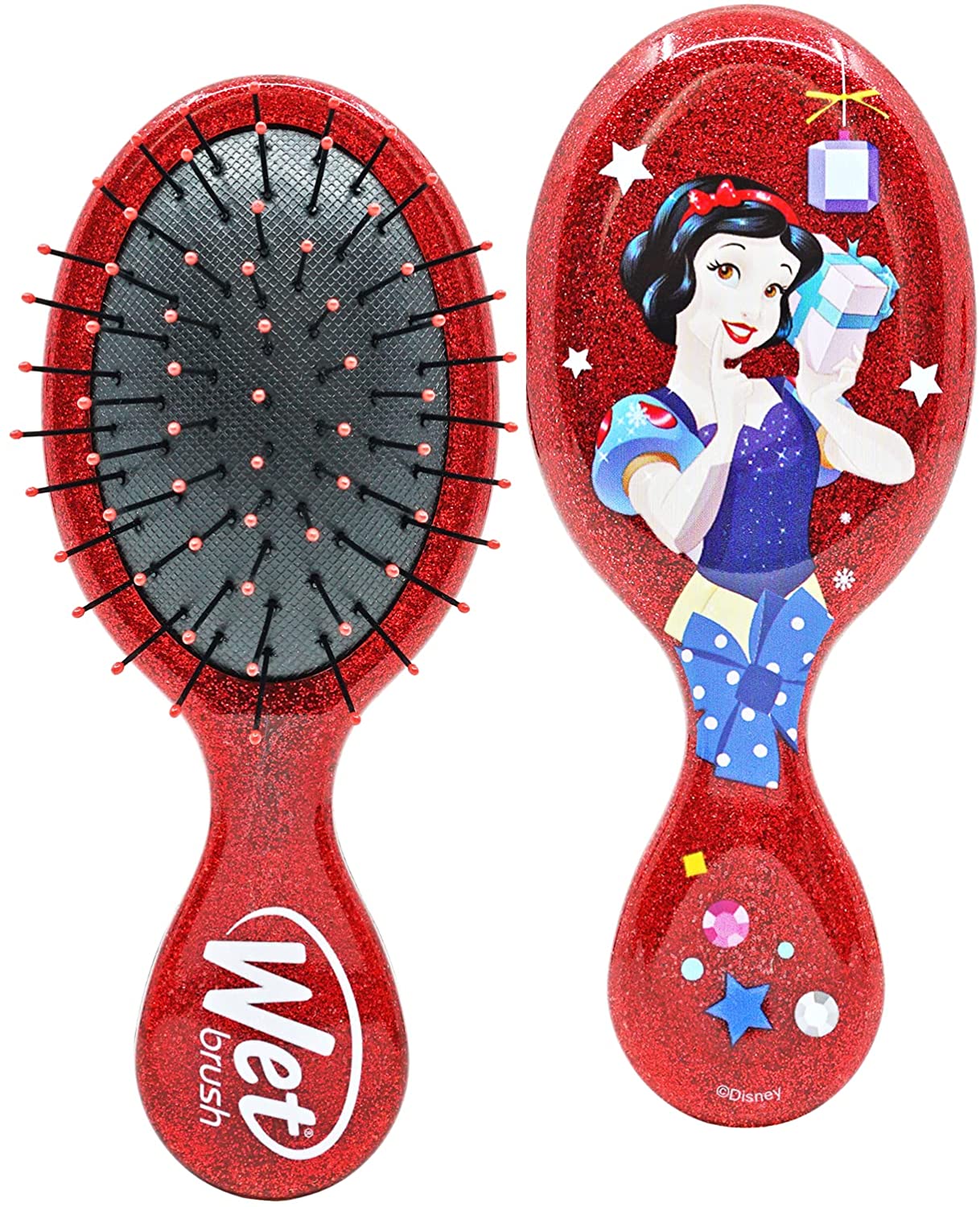 REF_P_0_Wet Brush Detangler Glitter Ball Snow White
