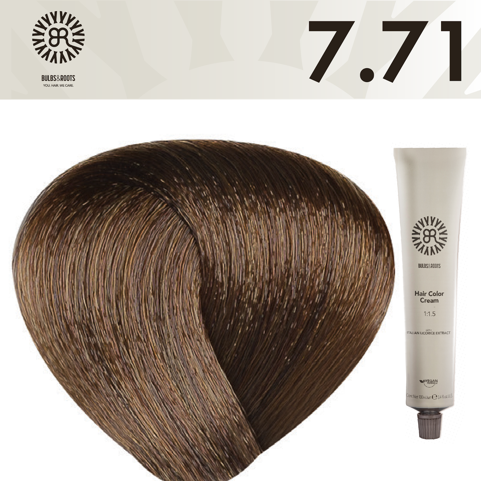 REF_P_0_BR Hair Color Cream 100 ml No.7.71