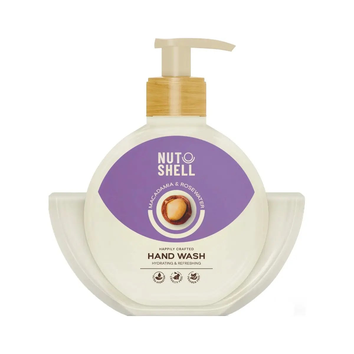 REF_P_0_Nut Shell Macadamia & Rose Water Hand Wash 375 Ml
