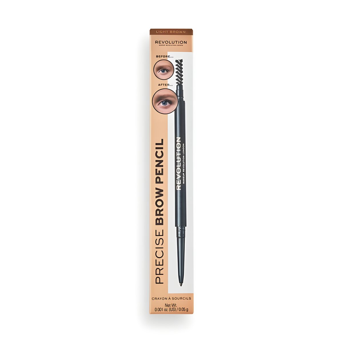 REF_P_1_Revolution Precise Brow Pencil Light Brown