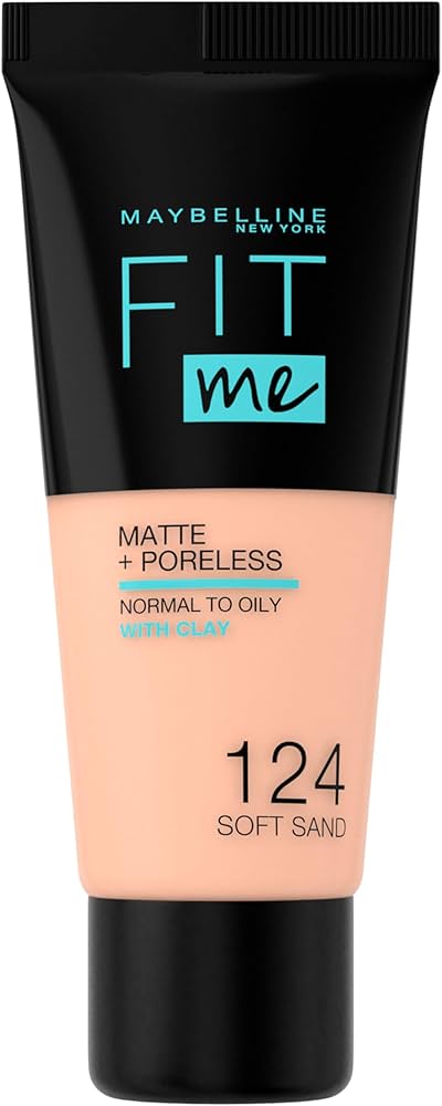 REF_P_0_Maybelline Fit Me Foundation 30ML No.124