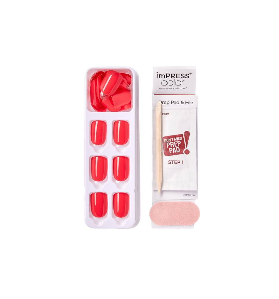 REF_P_0_Impress Color Nails Short 023 Corally Crazy