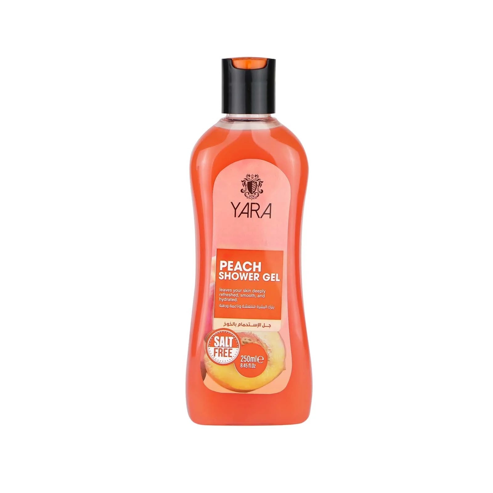 REF_P_0_يارا شاور جيل 250مل (peach)