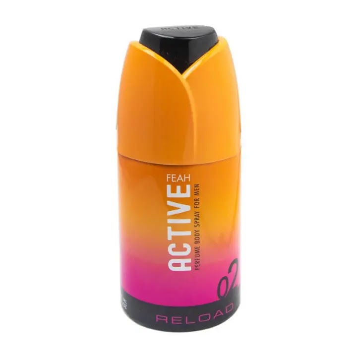 REF_P_0_Active Perfume Body Spray For Man No.02 Reload 250 Ml