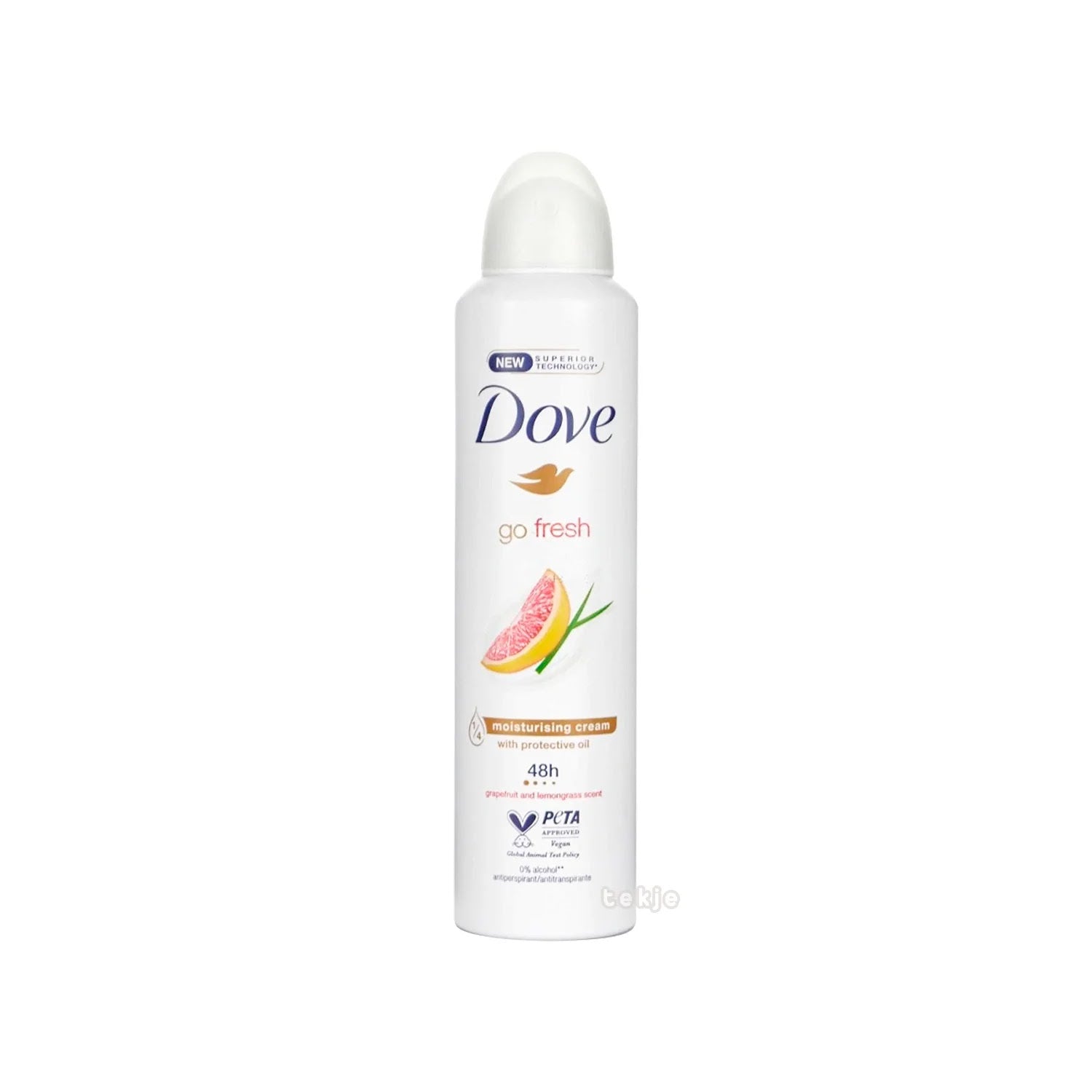 REF_P_0_Dove Go Fresh Grapefruit & Lemongrass Scent 48h Anti-Perspirant 250 Ml