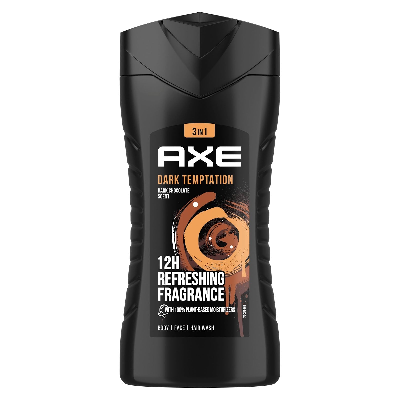 REF_P_0_Axe Dark Temptation Dark Chocolate Scent Body Wash Total Relax 250ml