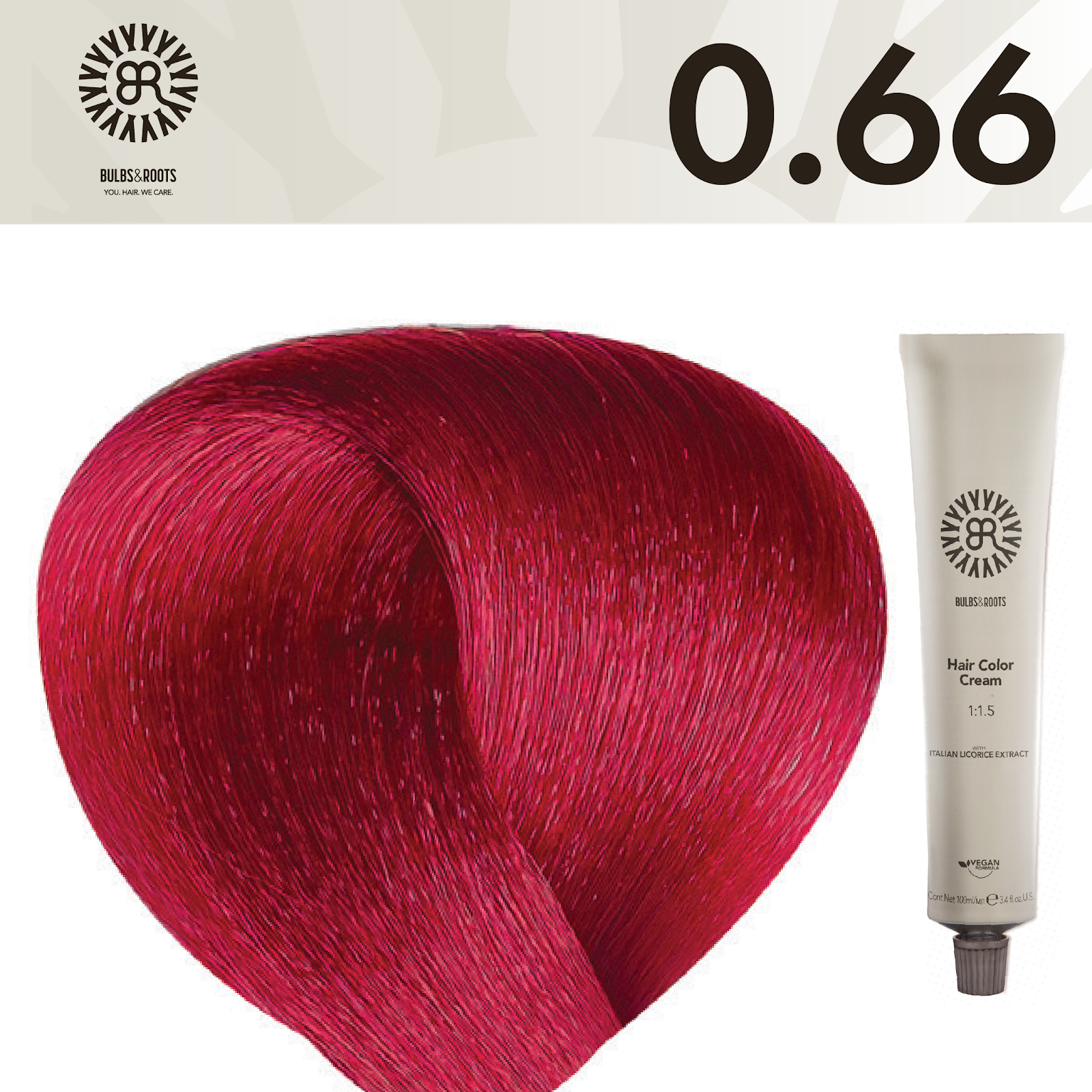 REF_P_0_BR Hair Color Cream 100 ml No.0.66