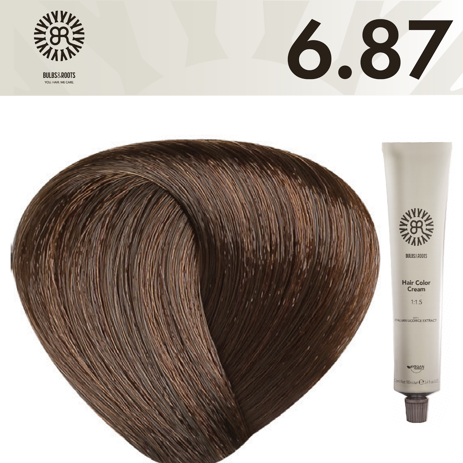 REF_P_0_BR Hair Color Cream 100 ml No.6.87