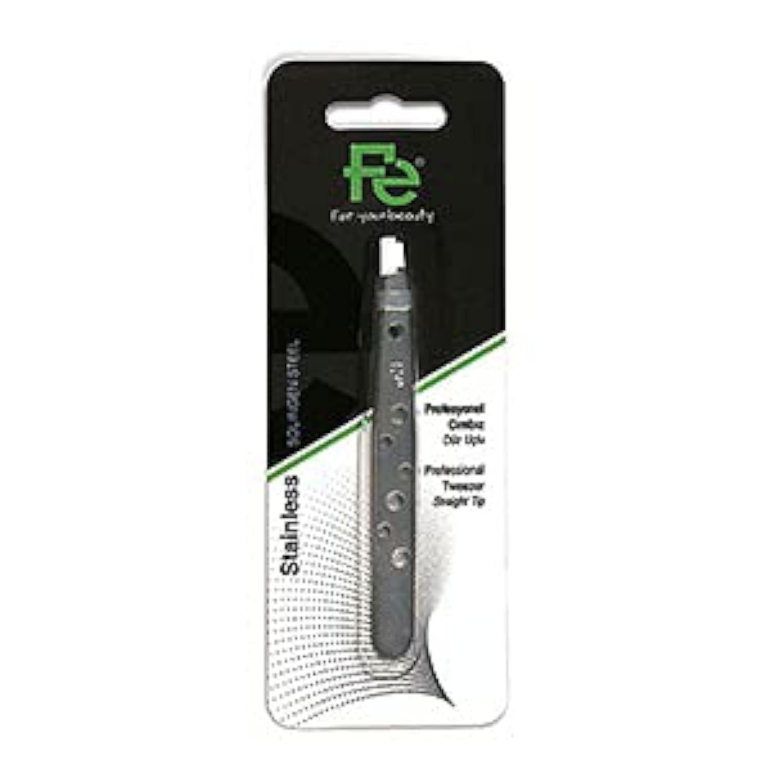 REF_P_0_Fe Professional Tweezer Straight Tip
