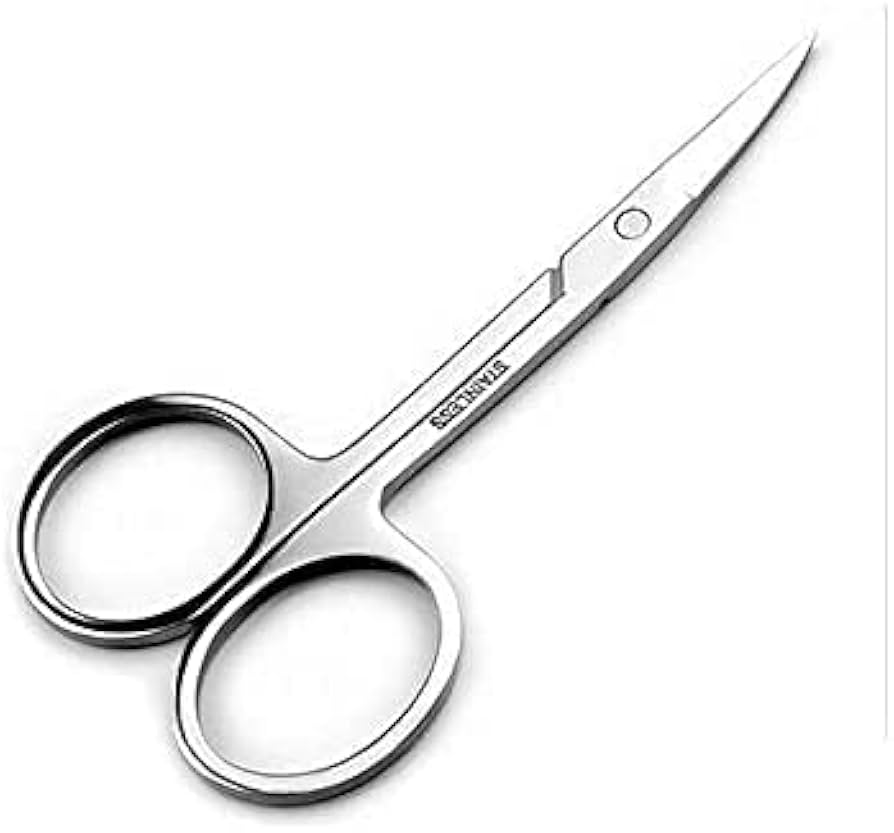 REF_P_0_KR Blissi Germany Steel Eyebrow Scissors KR-E01