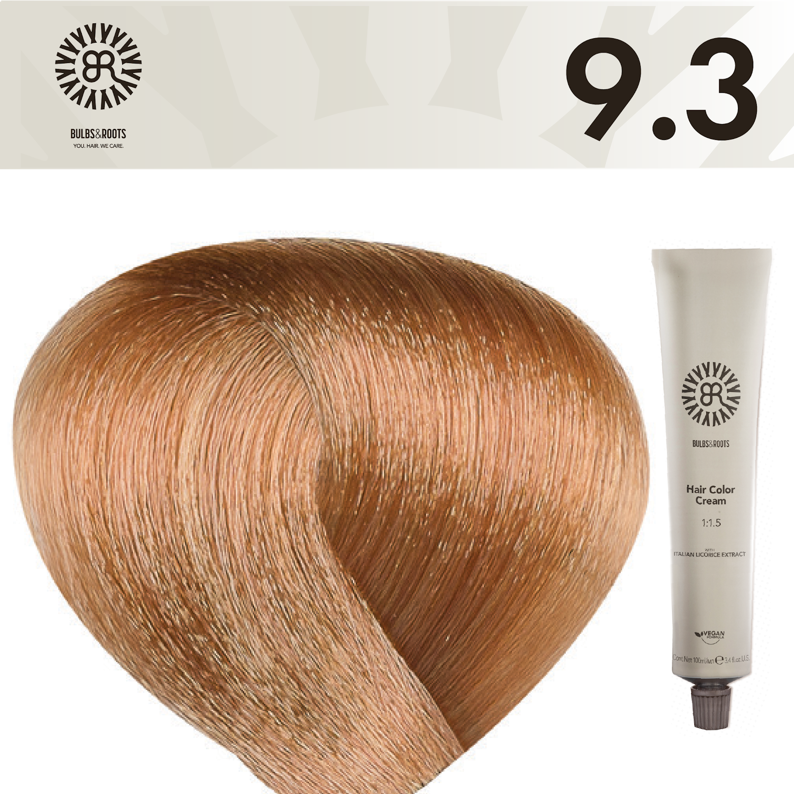 REF_P_0_BR Hair Color Cream 100 ml No.9.3