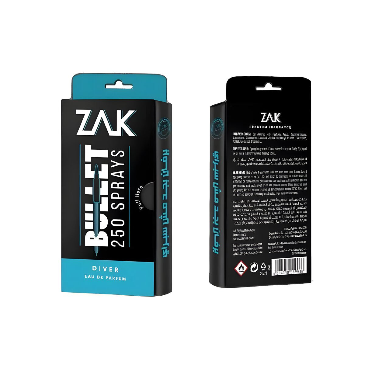 REF_P_1_ZAK Bullet Diver Eau De Parfum 25 Ml