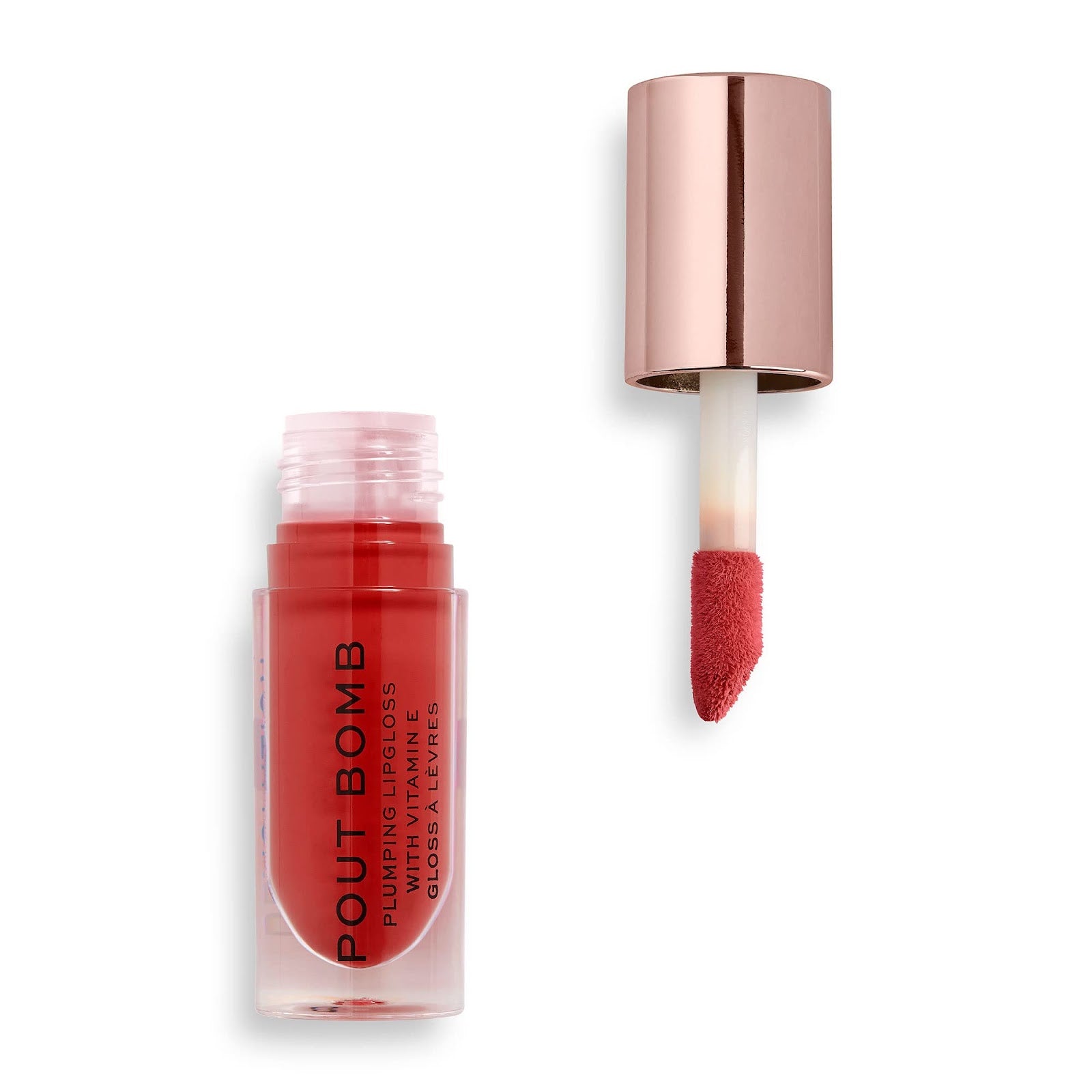REF_P_0_Revolution Pout Bomb Plumping Lipgloss Juicy Red 4.6ml
