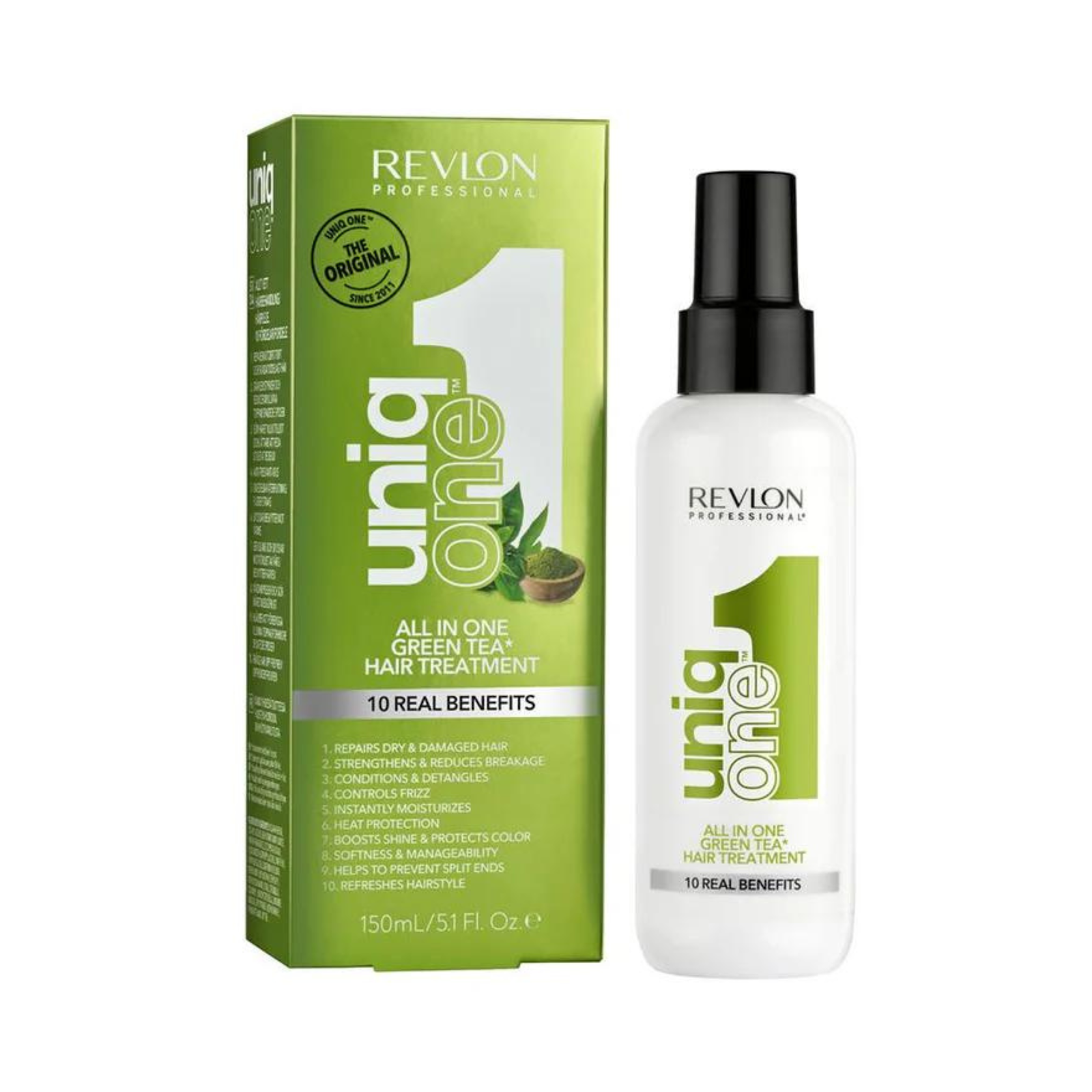 REF_P_0_Revlon Uniq One All In One Green Tea Treatment 10 Real Benefits 150 Ml