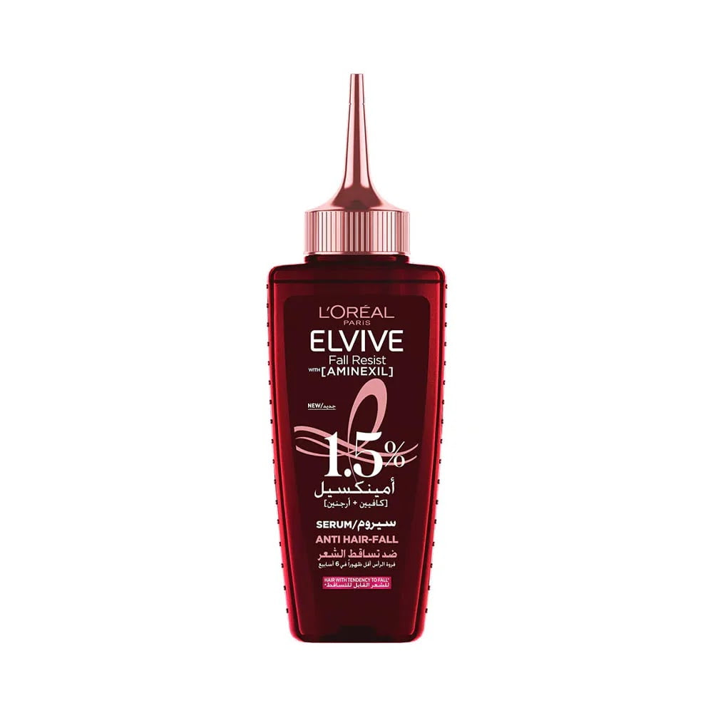 REF_P_0_L'Oreal Elvive fall resist with Aminxil anti hair fall serum 102ml