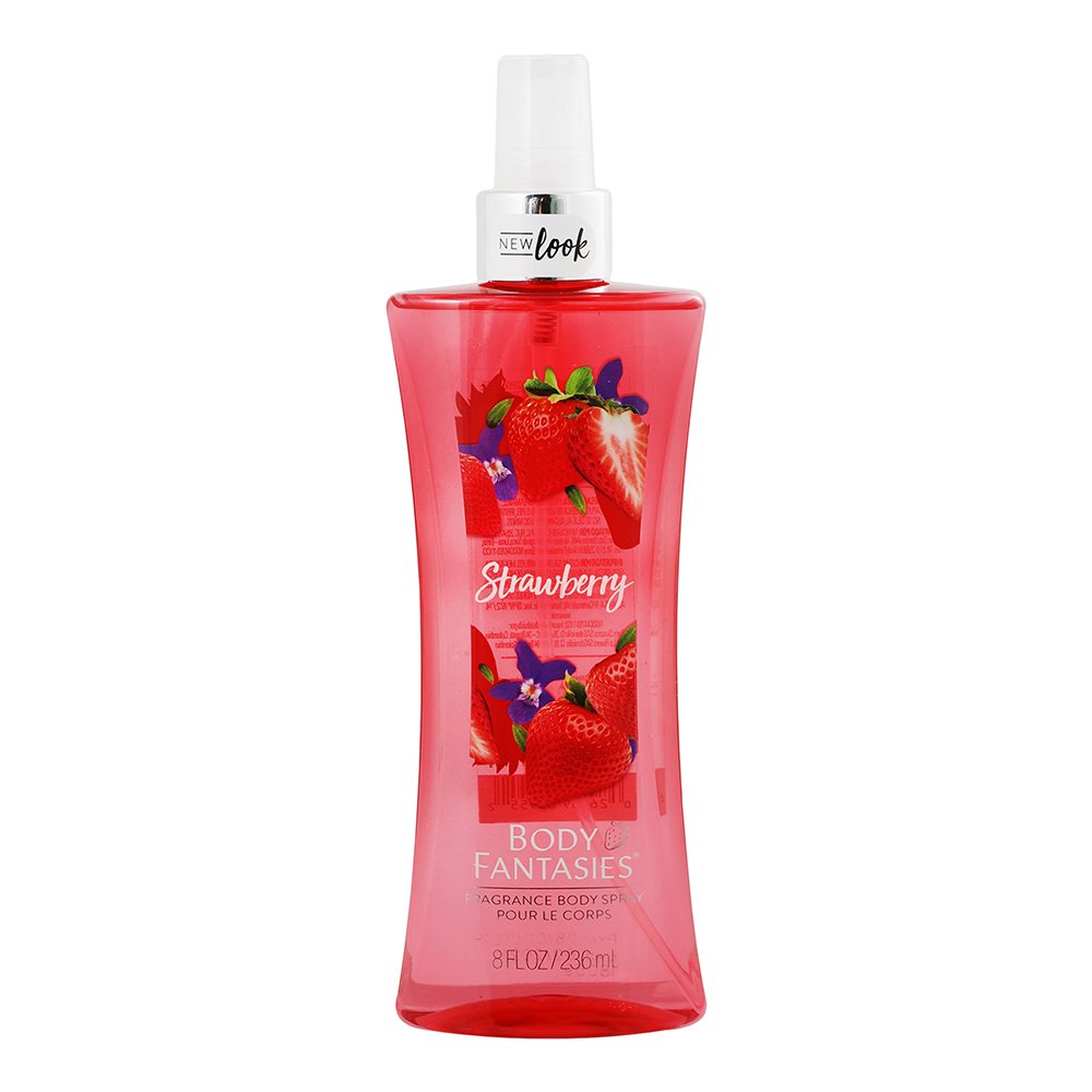 REF_P_0_Body Fantasies Strawberry Fragrance Body Spray 236 Ml