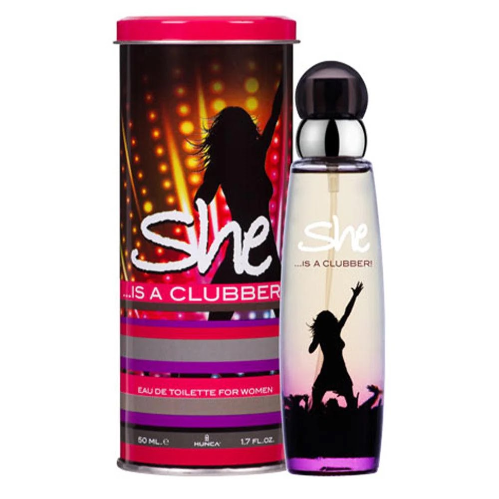 REF_P_0_She Is A Clubber Eau De Toilette For Woman 50 Ml