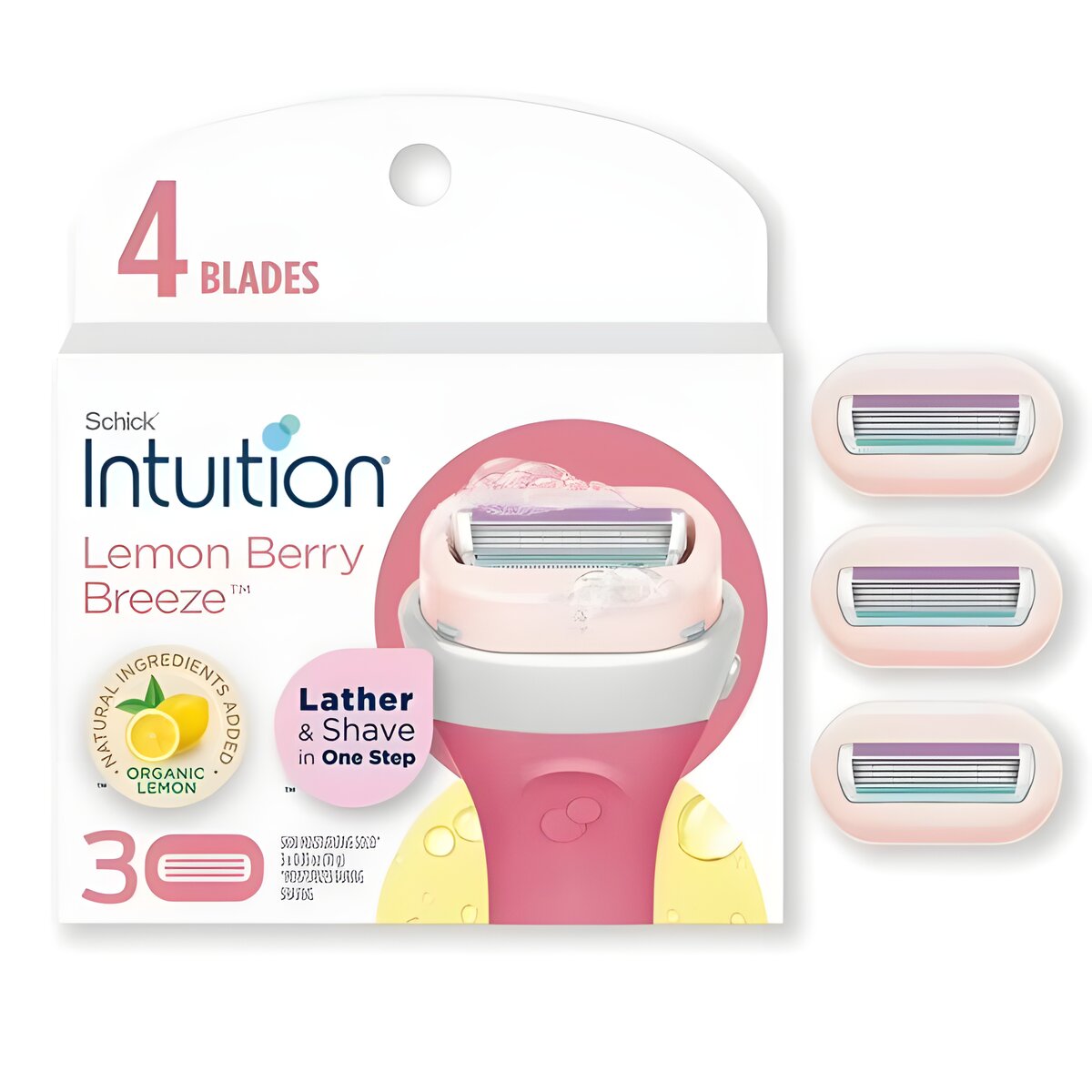 REF_P_1_Schick Intuition Lemon Berry Breeze 4 blades