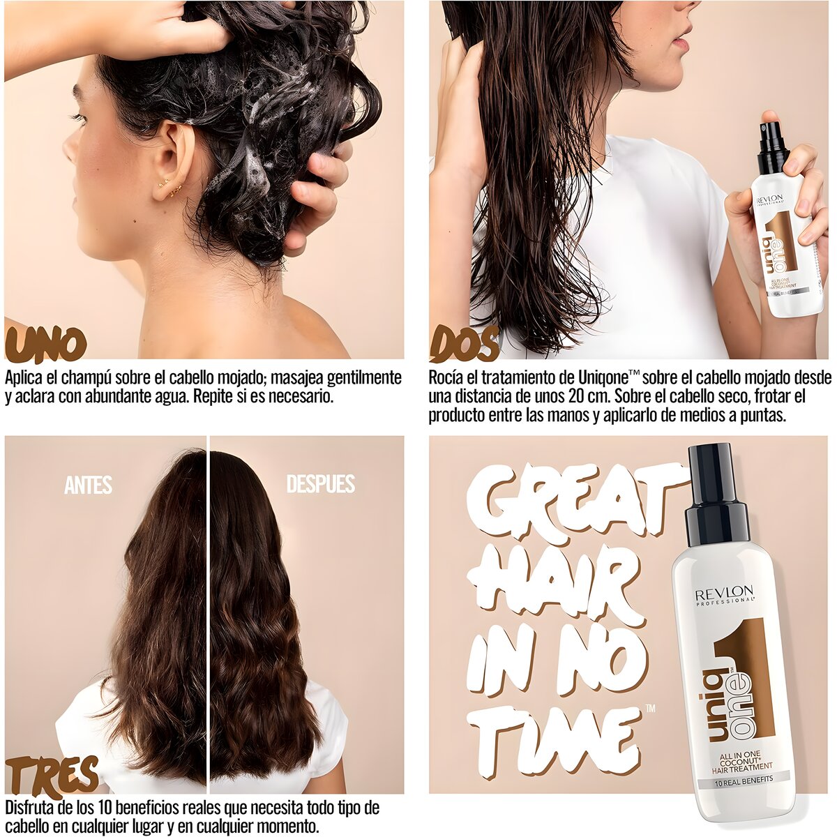 REF_P_2_Revlon Uniq One All In One Coconut Treatment 10 Real Benefits 150 Ml