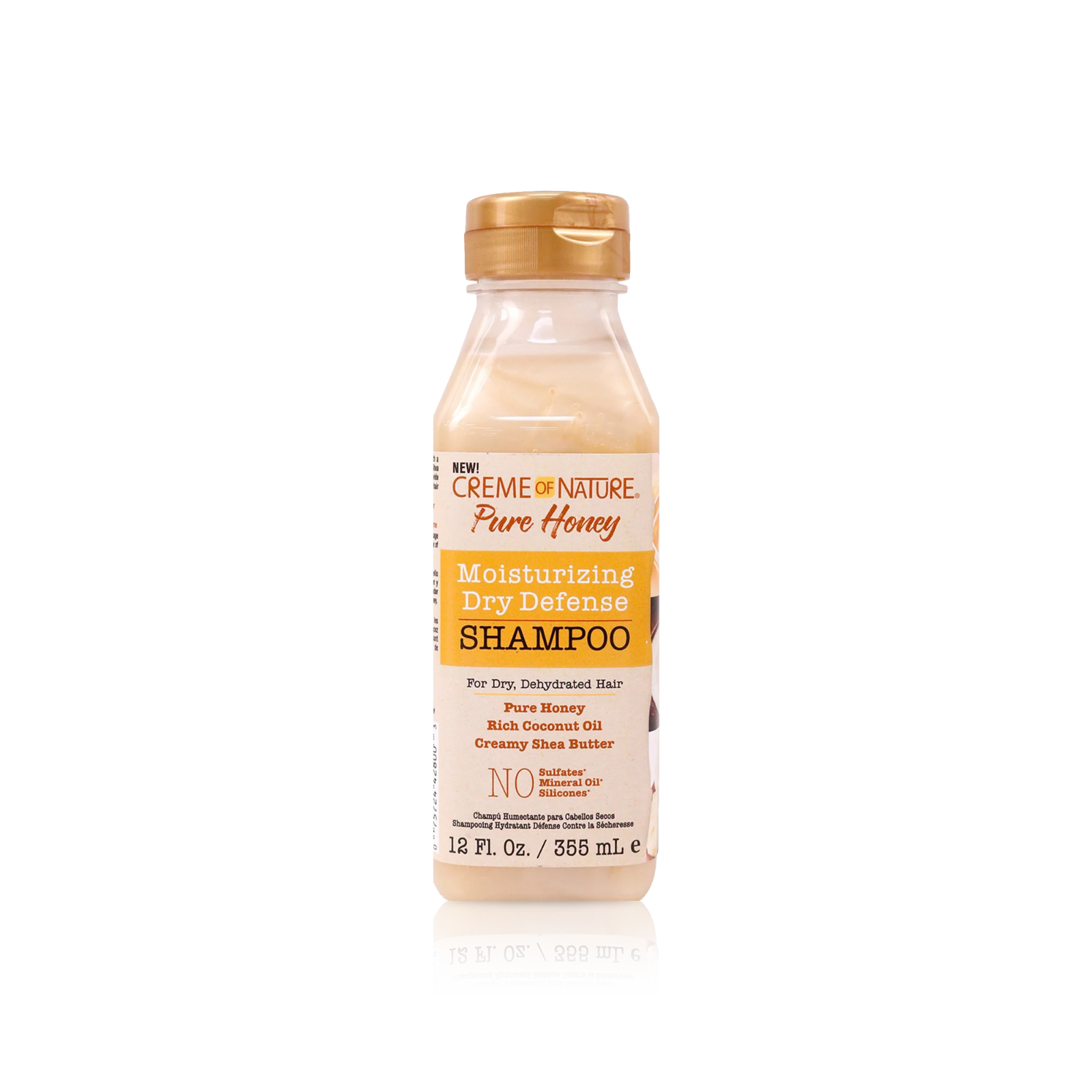 REF_P_0_Creme Of Nature Pure Honey Moiturizing Dry Defense Shampoo 355 Ml