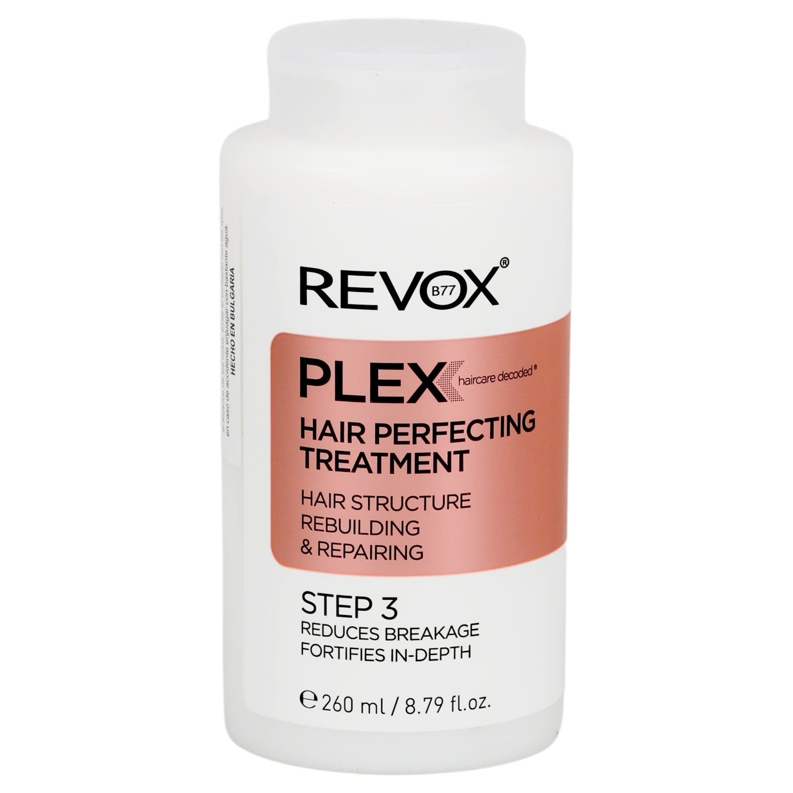 REF_P_0_Revox plex step 3 Hair perfecting Treatment 260ml