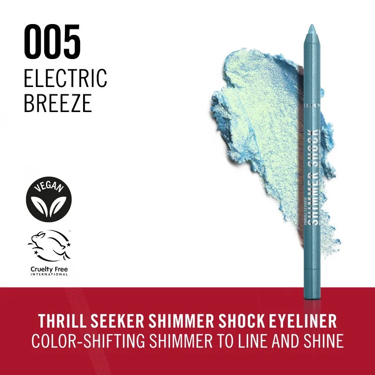 Rimmel Thrill Seeker Shimmer Shock Eyeliner 005 Electric Breeze