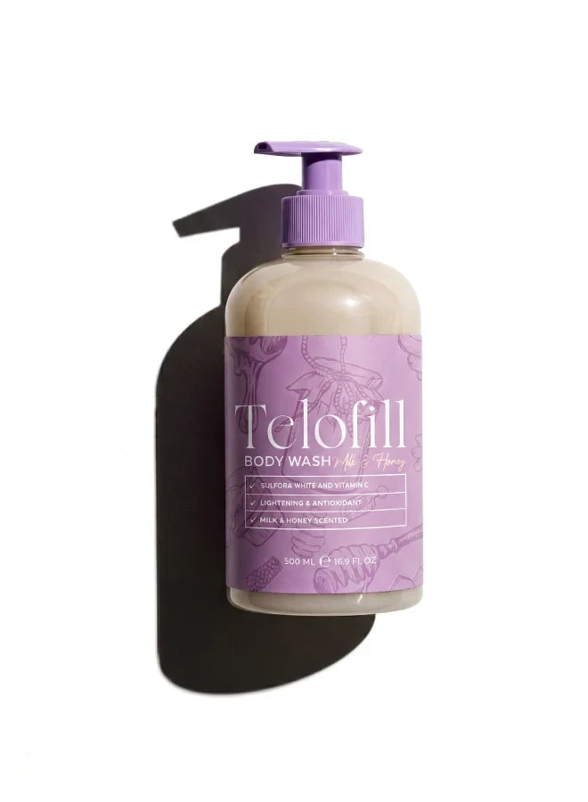 Telofill Body Wash With Milk & Honey 550 ML