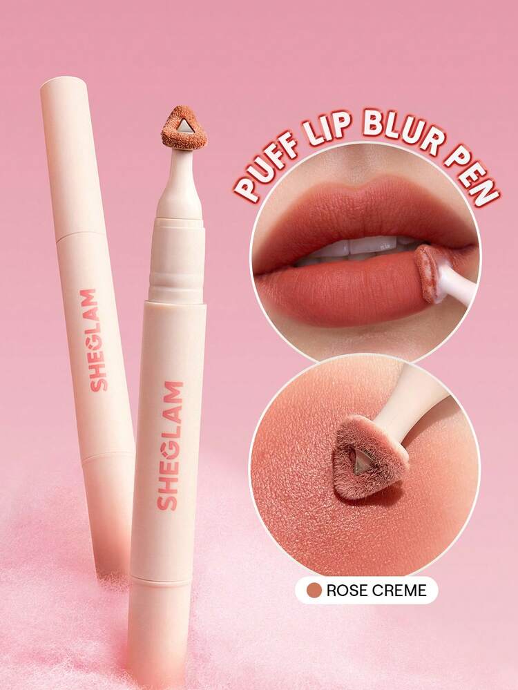 SHEGLAM Marshmallow Puff Lip Blur Pen No.212 Rose Creme
