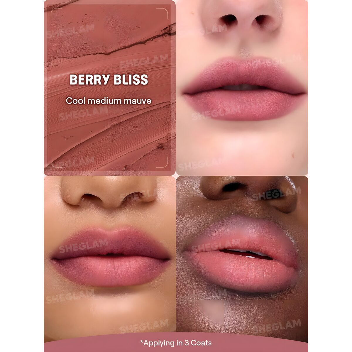 Sheglam Lip Pocket Bounce Berry Bless 3.5 g