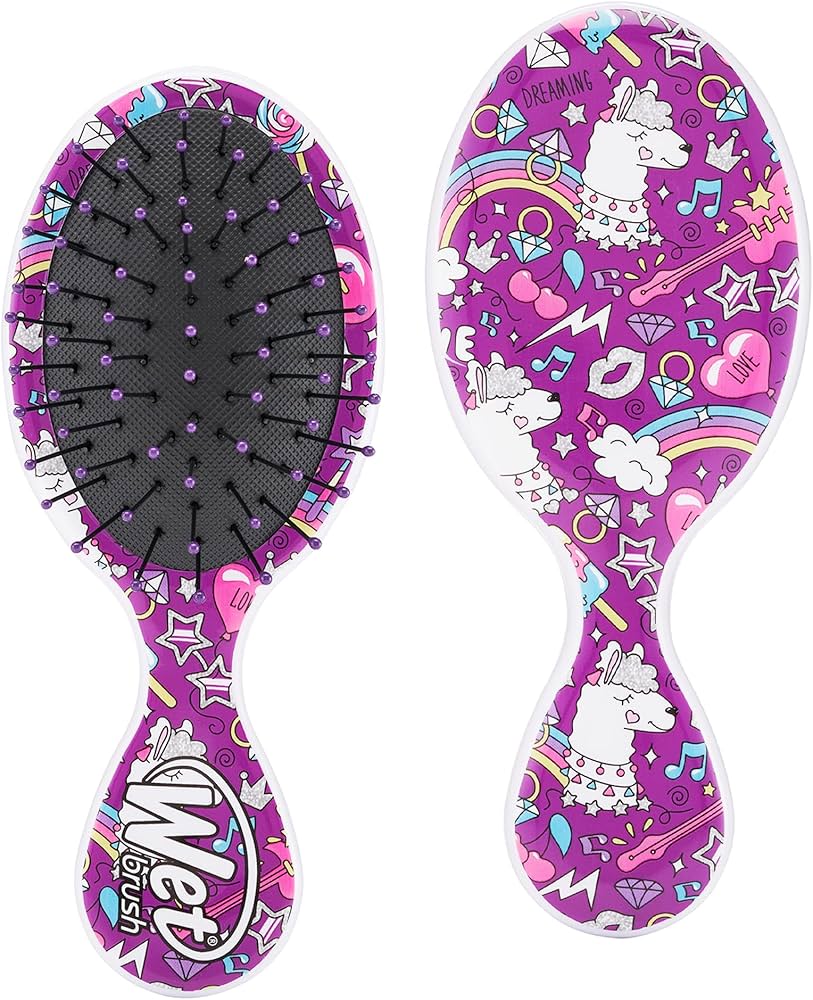 Wet Brush Mini Detangler Happy Hair Llama