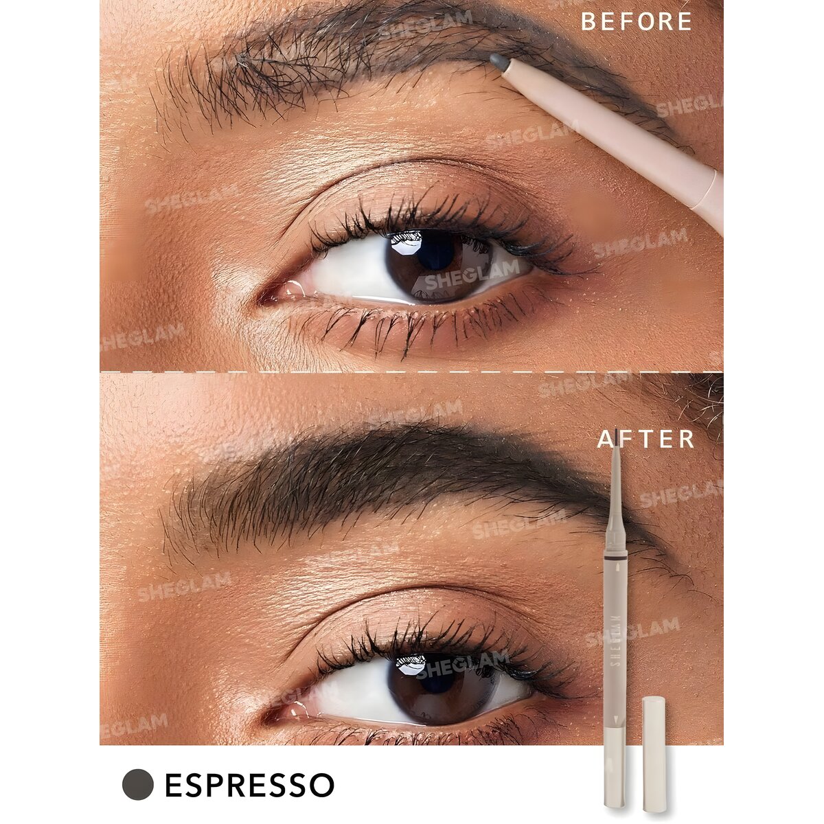 Sheglam Brows on demand 2in1 Brow Pencil Espresso