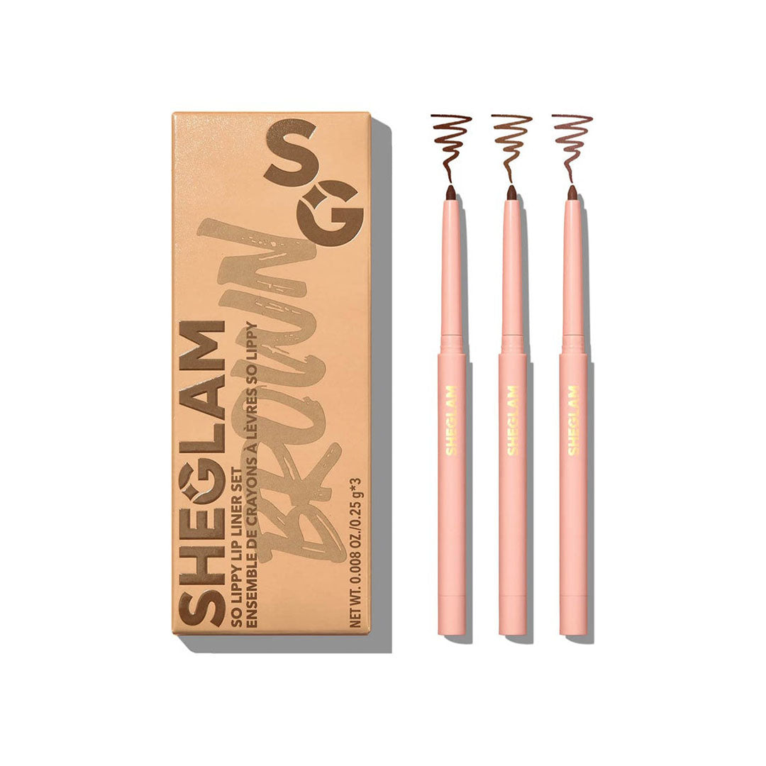 Sheglam Lip Liner Set Brown