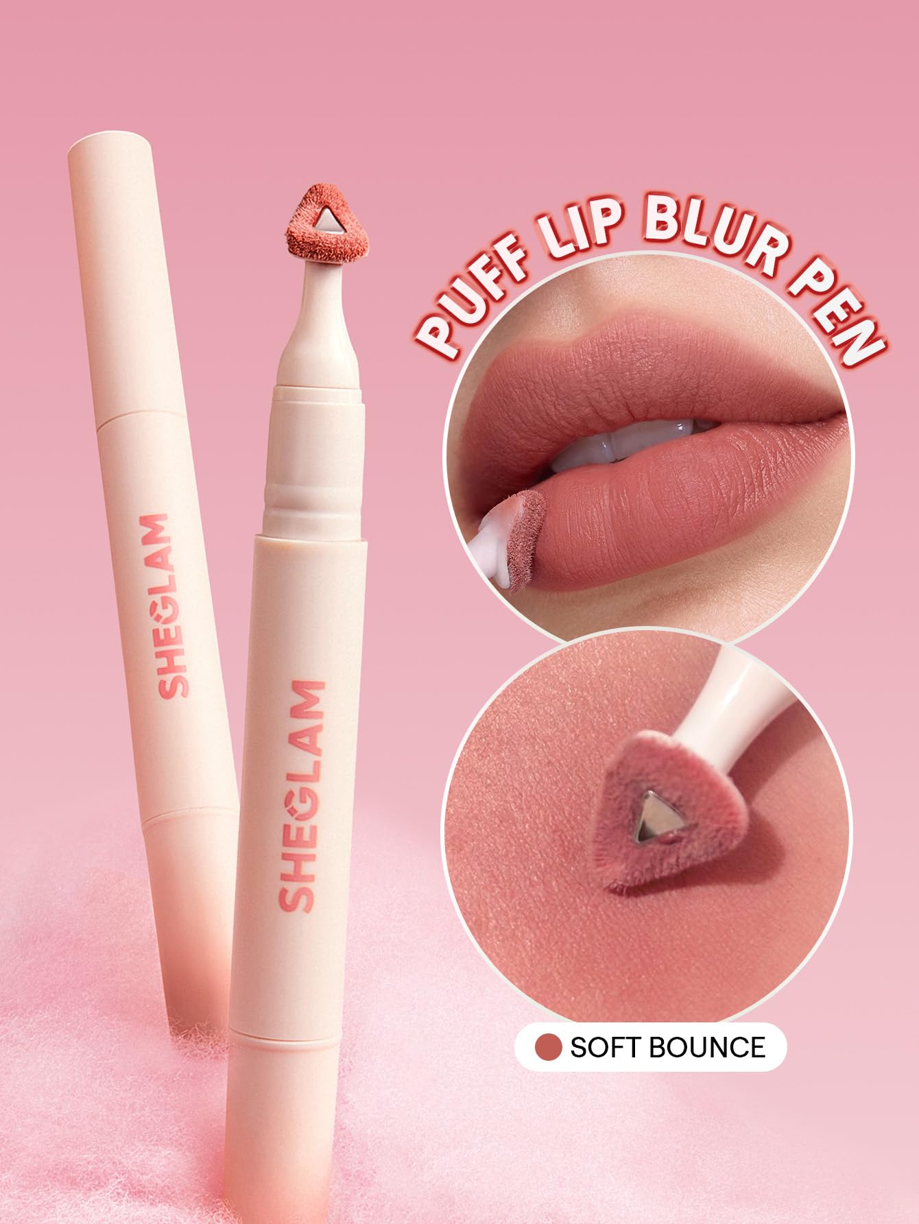 SHEGLAM Marshmallow Puff Lip Blur Pen No.032 Soft Bounce
