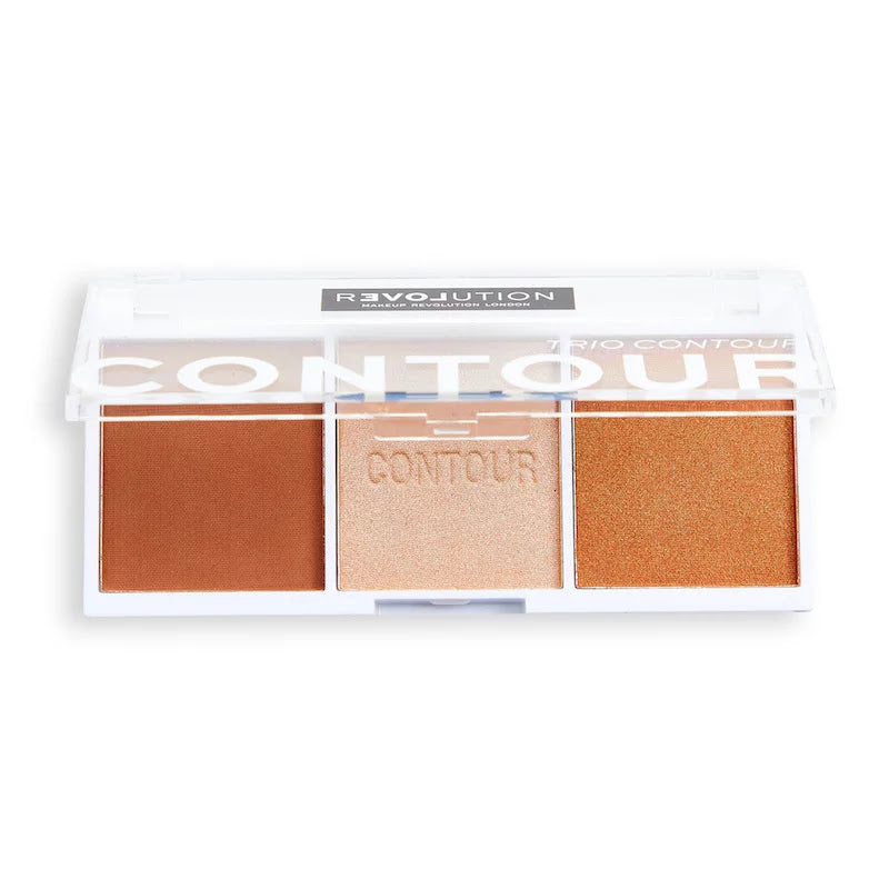 Revolution Trio Contour Palette Baked Sugar New