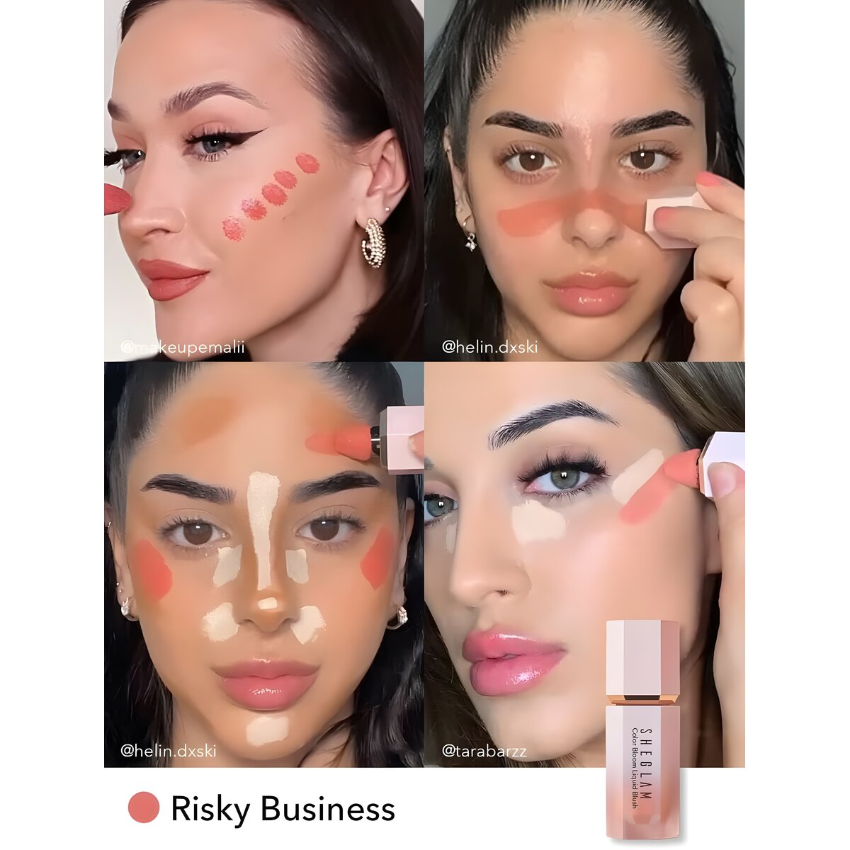 Sheglam Liquid Blush Risky Business 5.2 ml