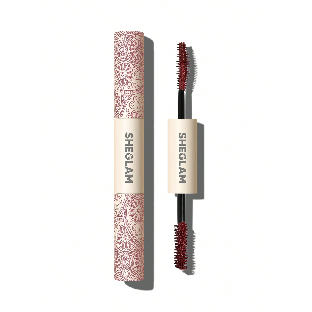 SHEGLAM All-In-One Volume & Length Mascara-Waterproof Burgundy