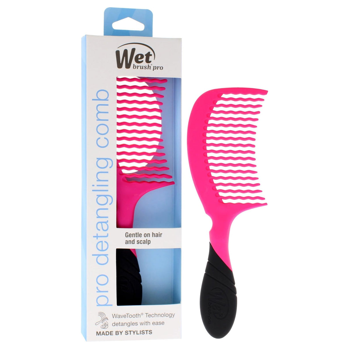 wet brush pro dentangling comb pink