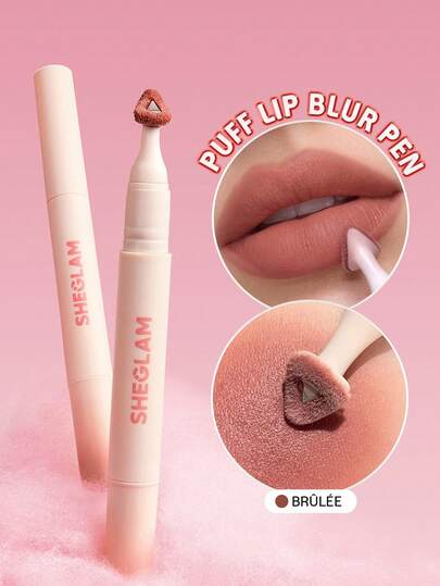 SHEGLAM Marshmallow Puff Lip Blur Pen No.523 Brûlée