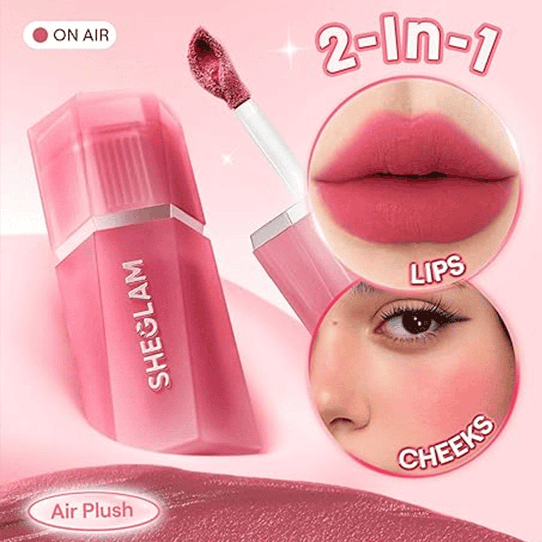 SHEGLAM Lip & Cheek Cream 027 On Air 7g