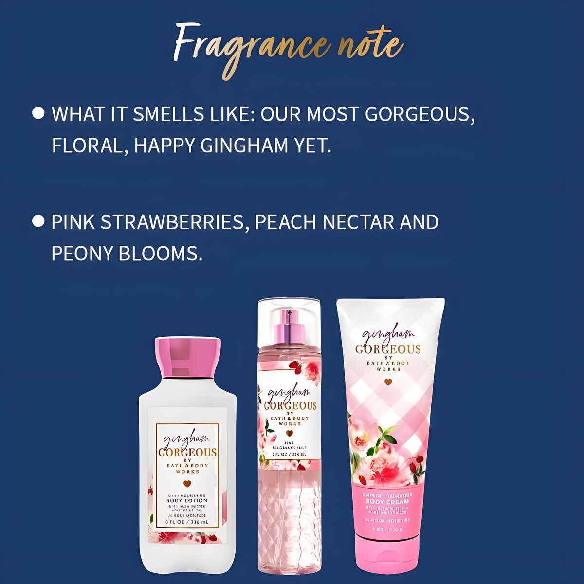 REF_P_4_Bath&body works gingham gorgeous body mist 236 ml