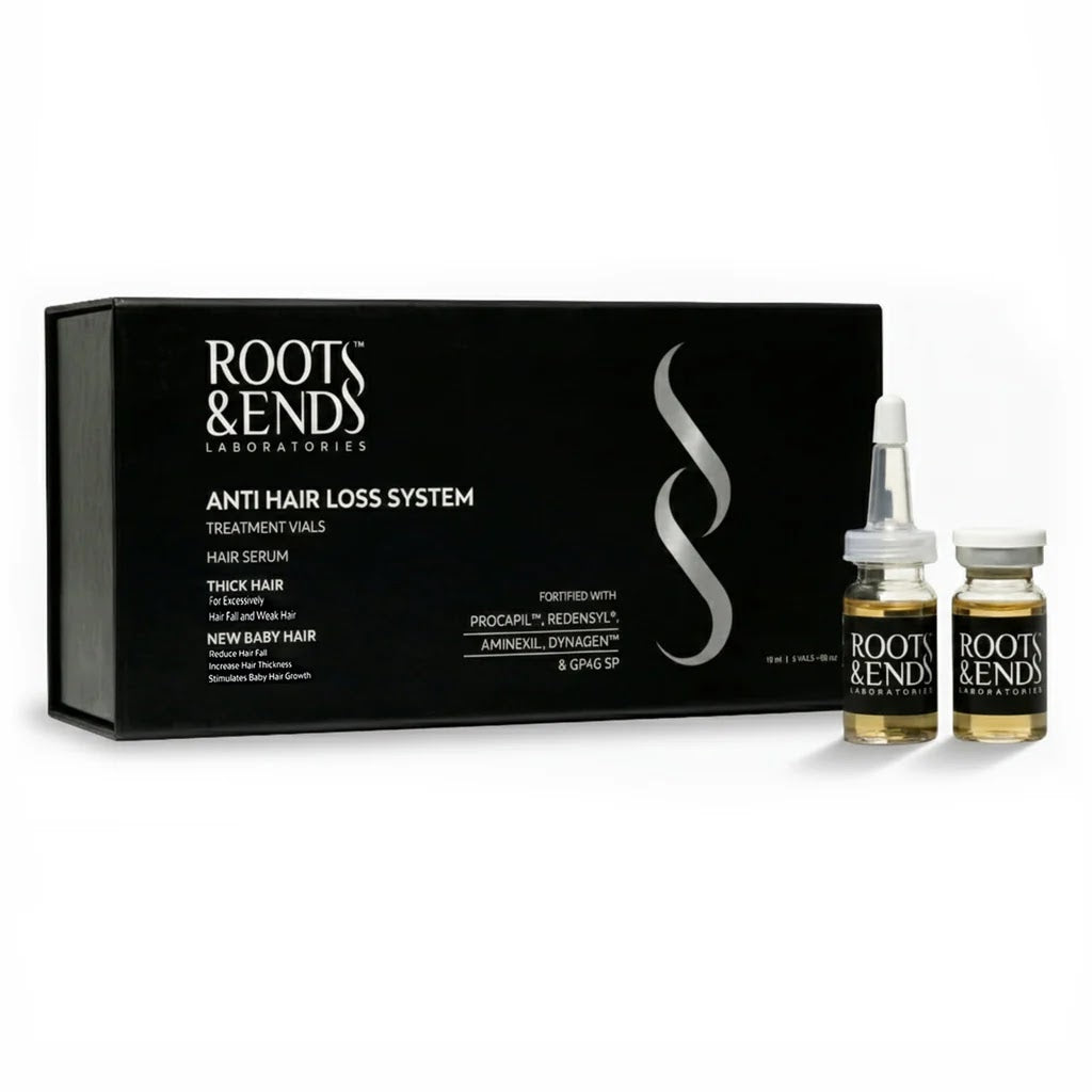 REF_P_0_ROOTS&ENDS ANTI HAIR LOSS SYSTEM TREATMENT VIALS for hair fall &weak hair and new baby hair