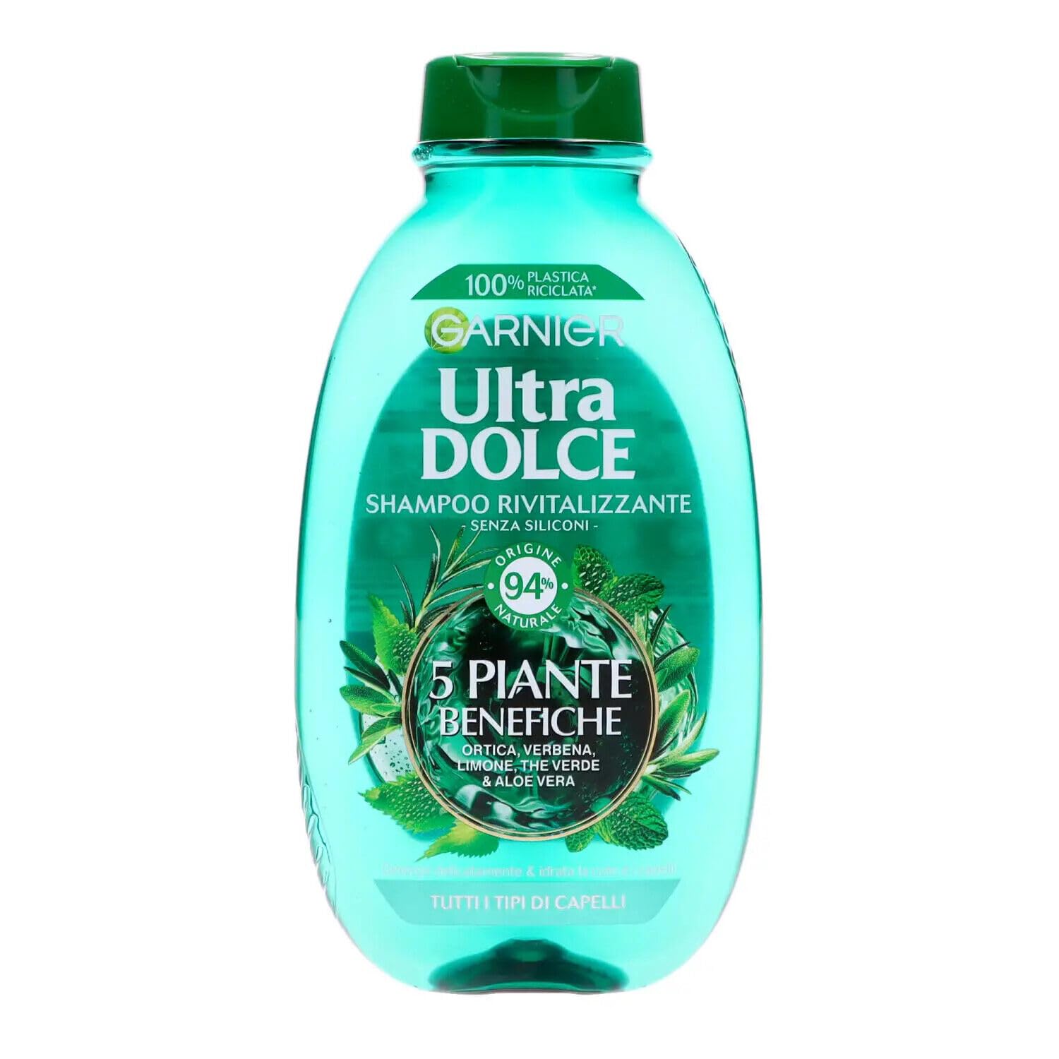 REF_P_0_Garnier Ultra Dolce Revitalizing Detox Effect Shampoo Green Tea & 5 Plants 250 Ml