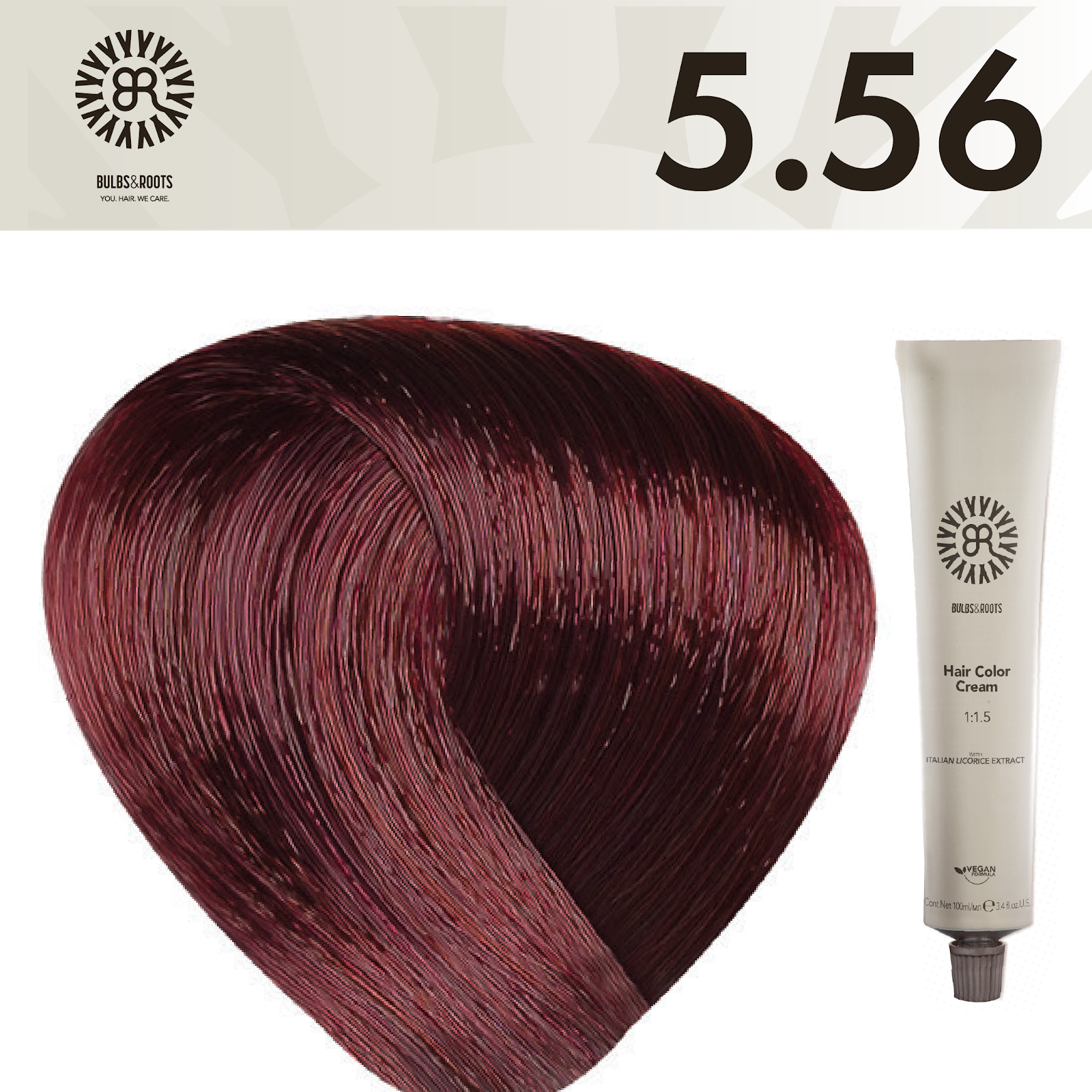REF_P_0_BR Hair Color Cream 100 ml No.5.56