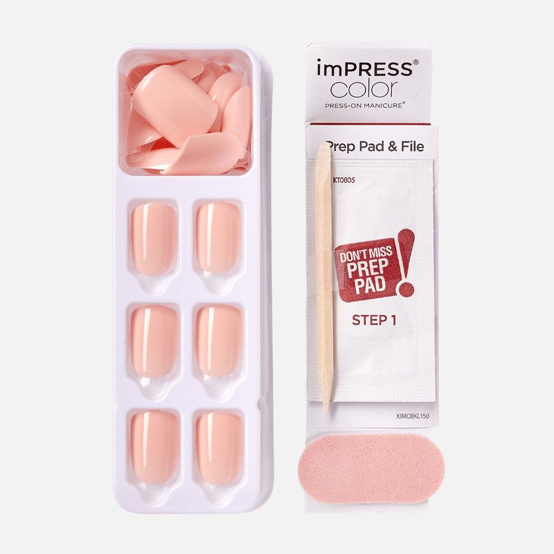 REF_P_0_Impress Color Nails Short 009 Peevish Pink