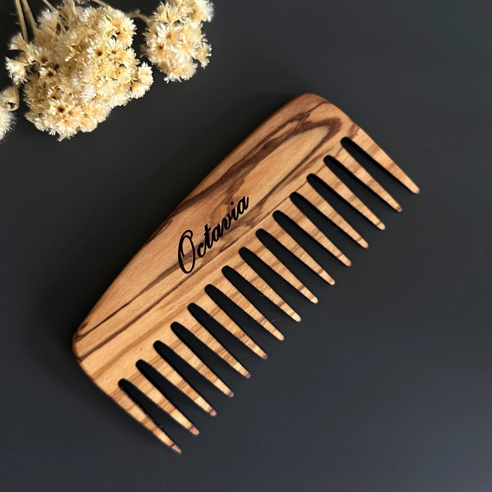 REF_P_0_JS Olive Wooden Comb