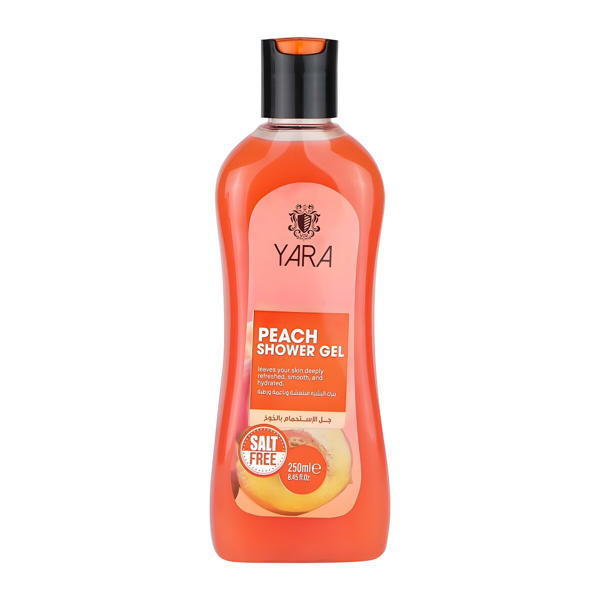 REF_P_1_يارا شاور جيل 250مل (peach)
