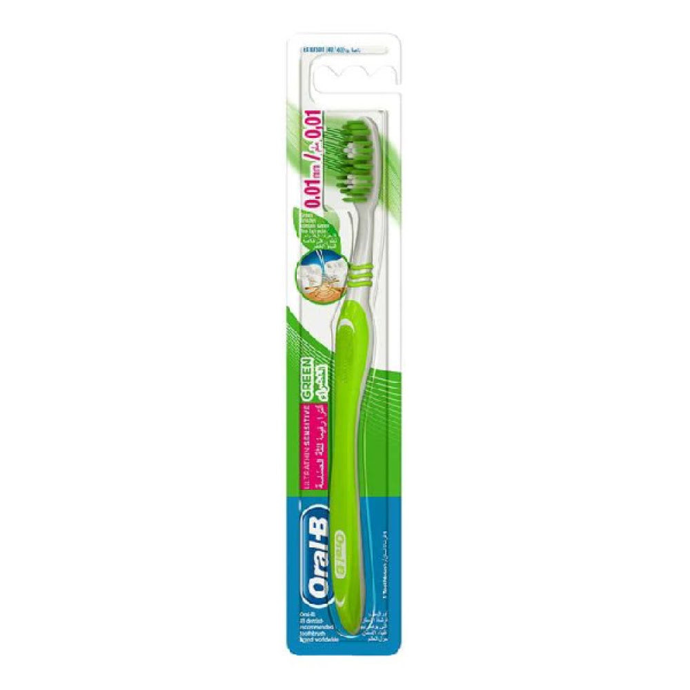REF_P_0_Oral-B Ultra Thin Sensitive Green 0.01 mm Extra Soft Toothbrushes