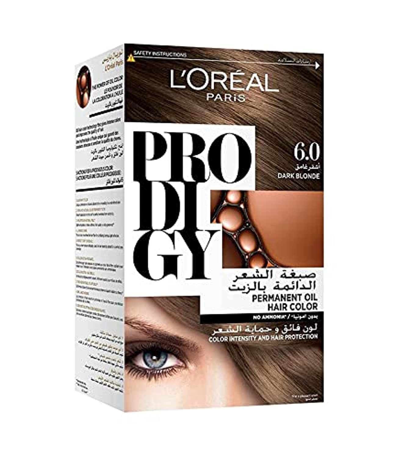 REF_P_0_L'Oréal Prodigy Permanent Oil Hair Color No.6.0